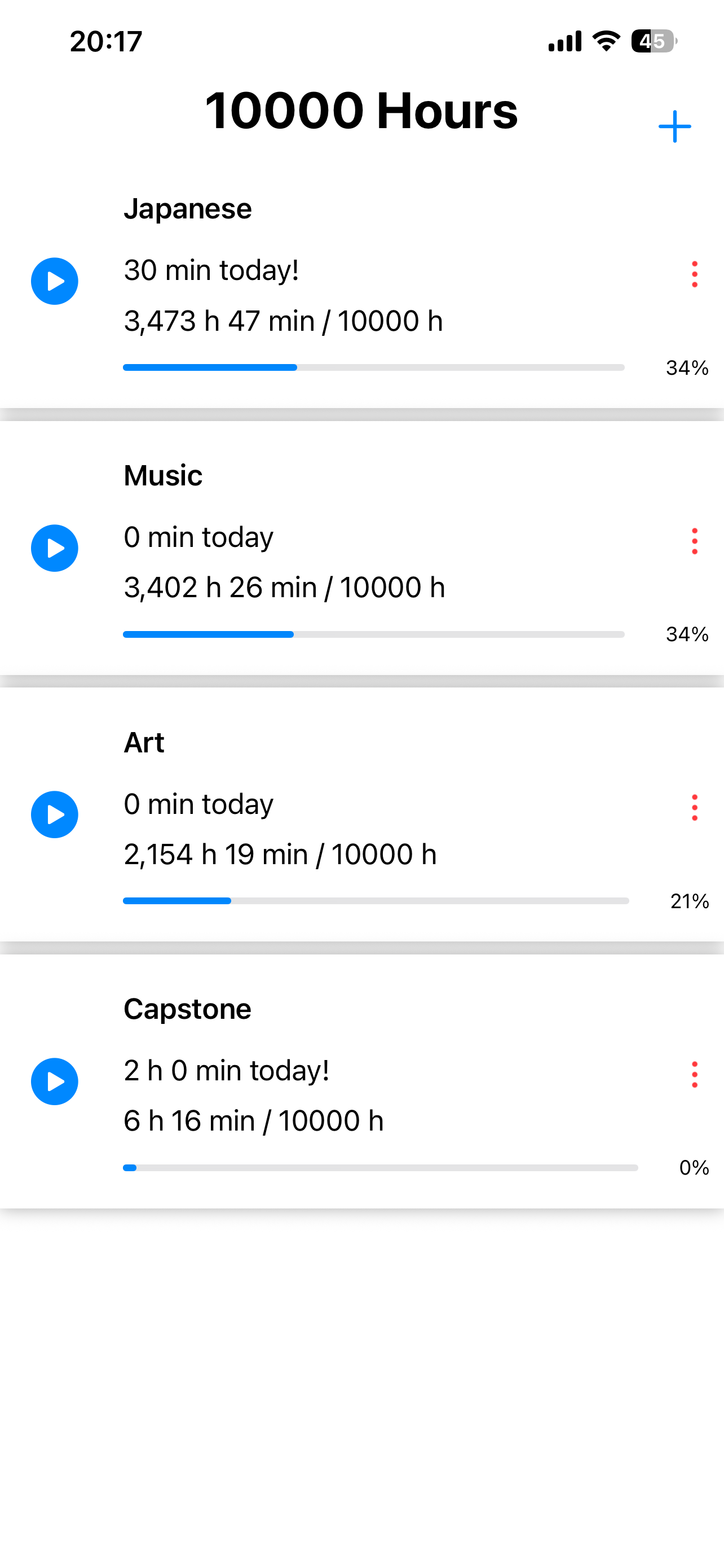 10,000 Hours Screenshot 1