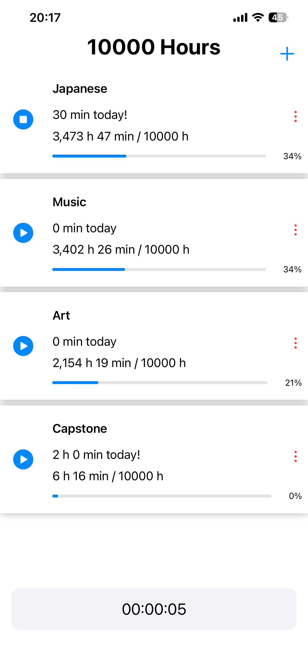 10,000 Hours Screenshot 2