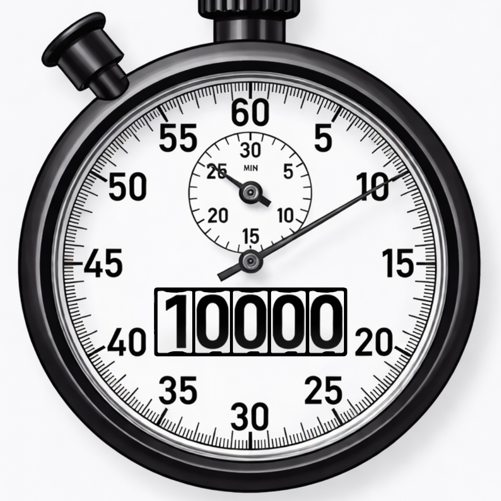 10000 Hours Tracker icon