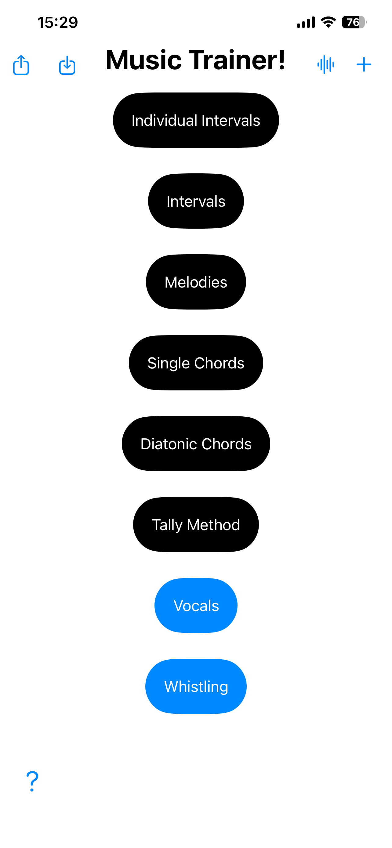 Nathan's Music Trainer Screenshot 1