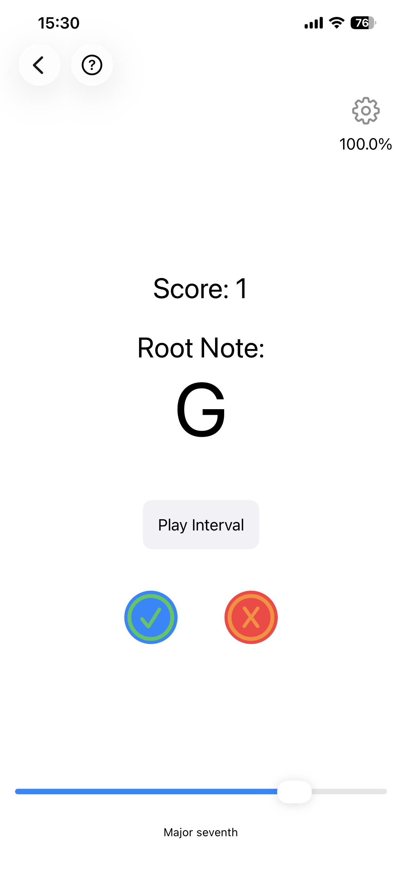 Nathan's Music Trainer Screenshot 2